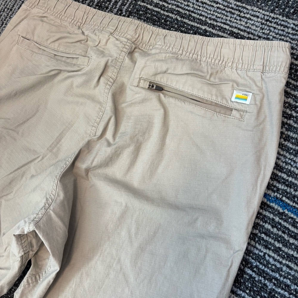 Vuori Women’s Rip Stop Pants khaki tan Large - Picture 6 of 9